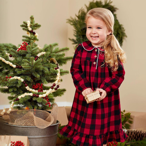 Personalized Kids Embroidered Name Christmas Pajamas| Cloth201