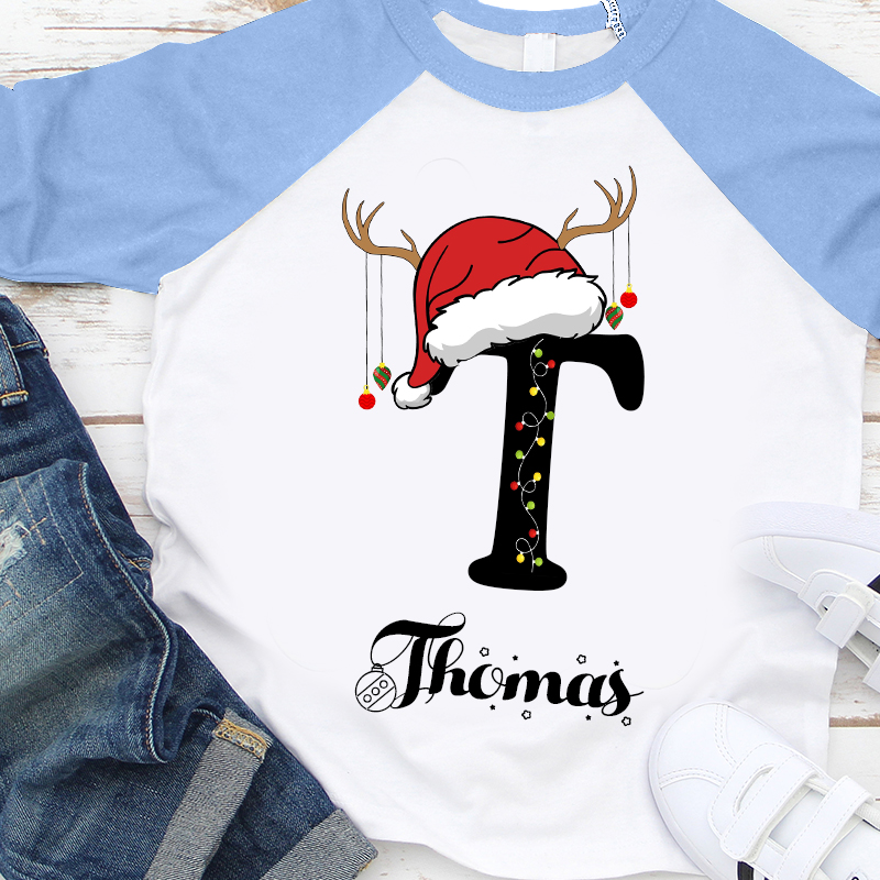Personalized Kids Christmas Shirt| Cloth12419