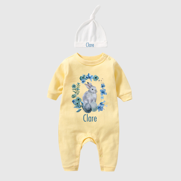 Personalized Baby Easter Outfit| BBCloth1217