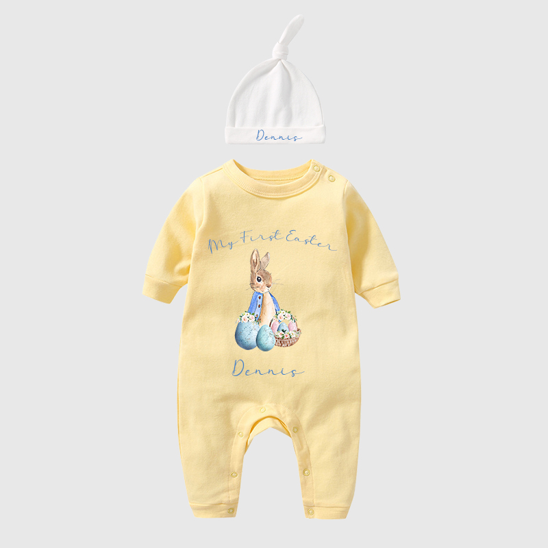 Personalized Baby Newborn Easter Going Home Sets| BBCloth1219