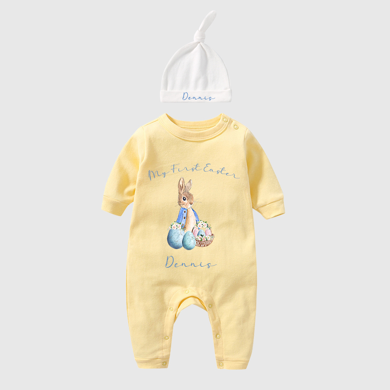 Personalized Baby Newborn Easter Going Home Sets| BBCloth1219