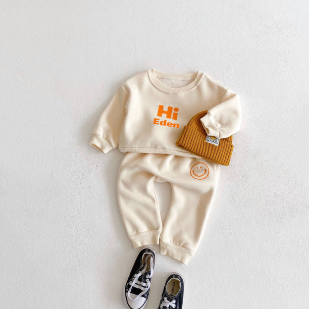 Personalized Kids Smile Face Set| Cloth53