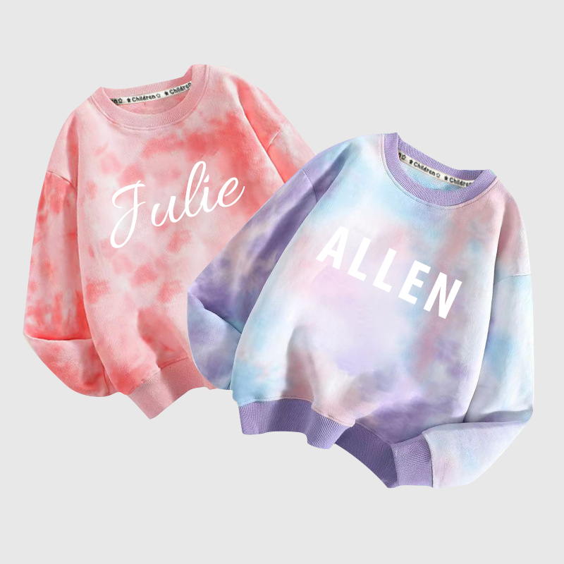 Personalized Kids Cozy Soft Happy Face Sweatshirt| Cloth97