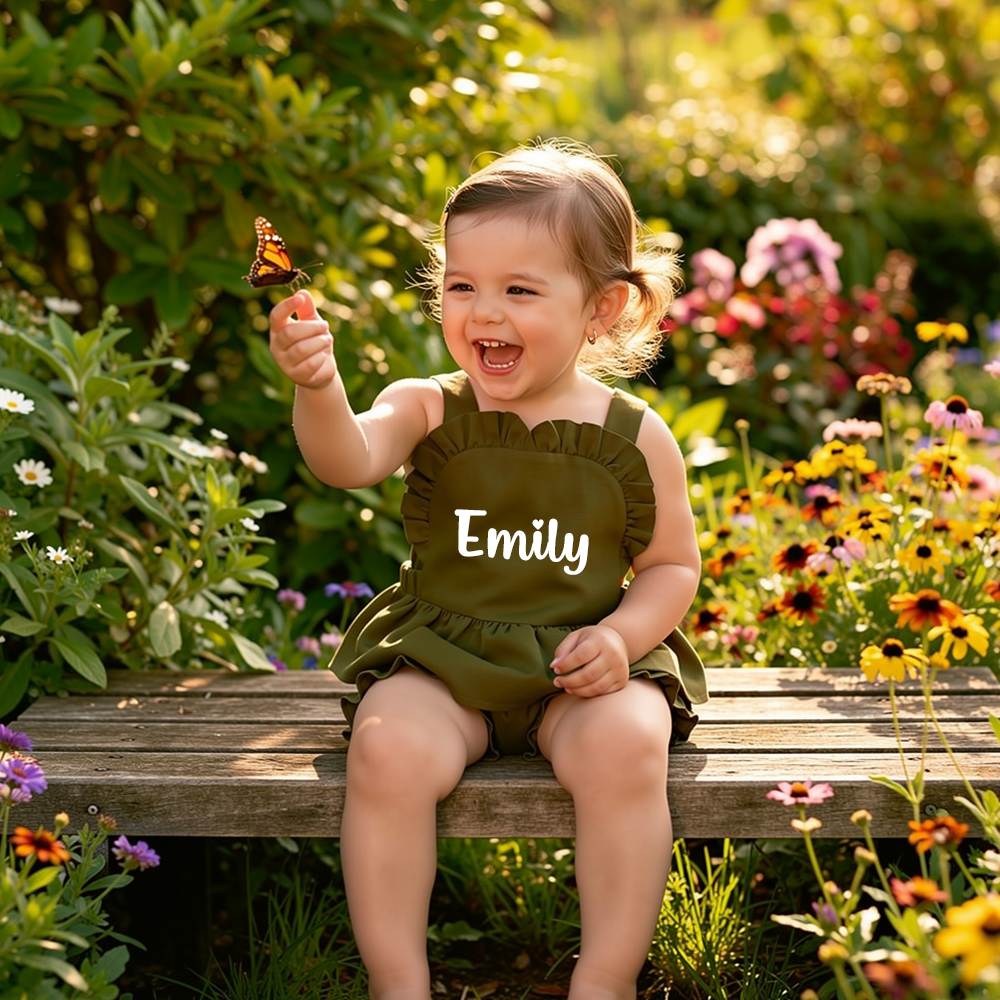 Personalized Baby Girl Summer  Two Piece Set| BBcloth140