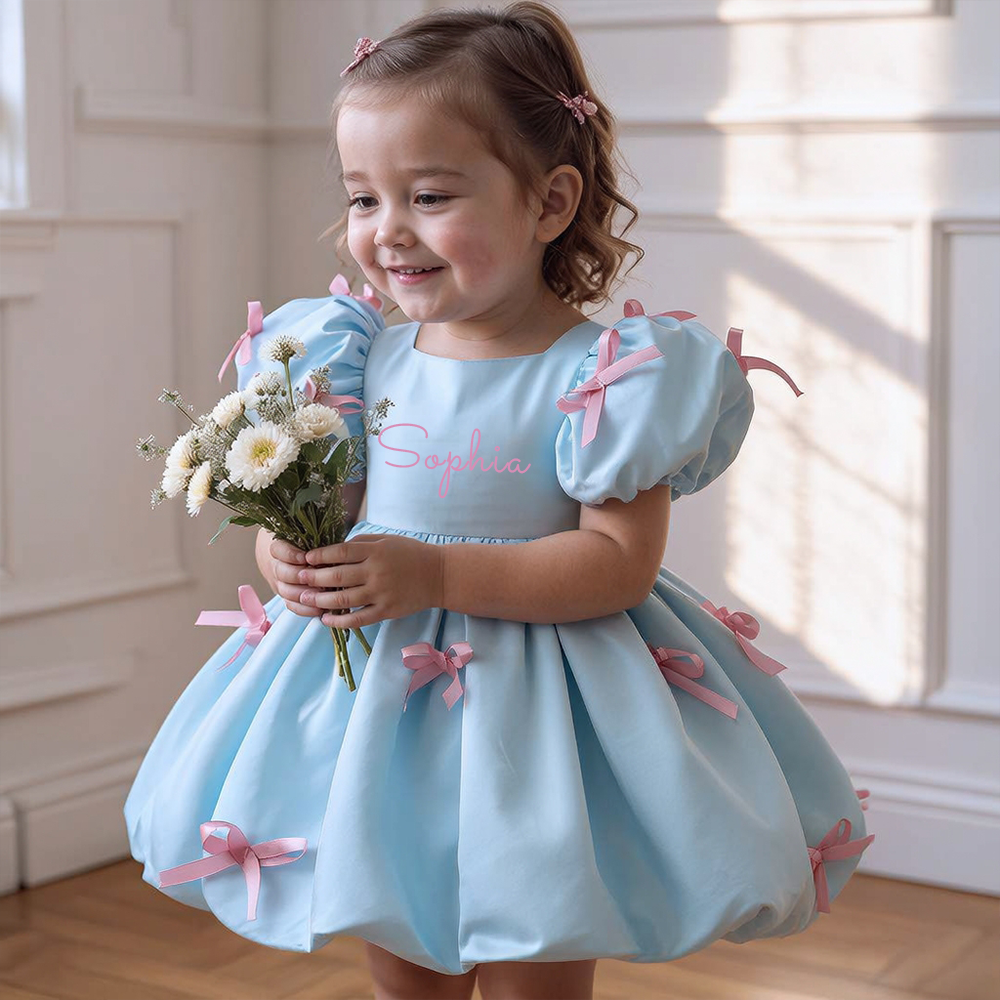 Personalized Baby Girl Birthday Cake Dress| Dress111