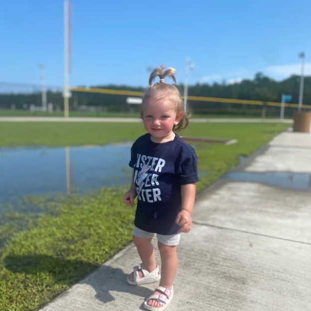 Personalized Girls Baseball Sister T-Shirt| Cloth148