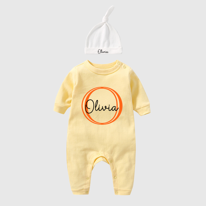 Personalized Baby With Hat Cozy Going Home Sets| BBCloth67