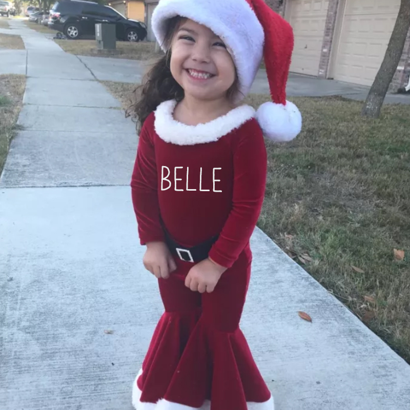Personalized Kids Christmas Set| Cloth61