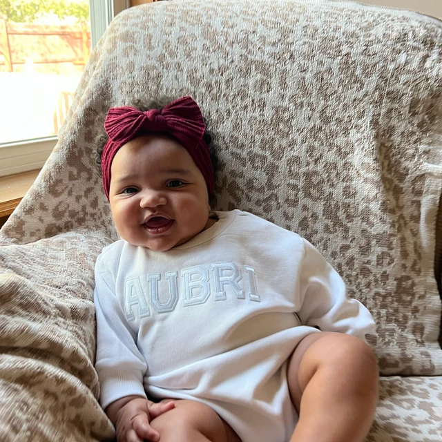 Personalized Baby Patch Bubble Romper Romper| Cloth24