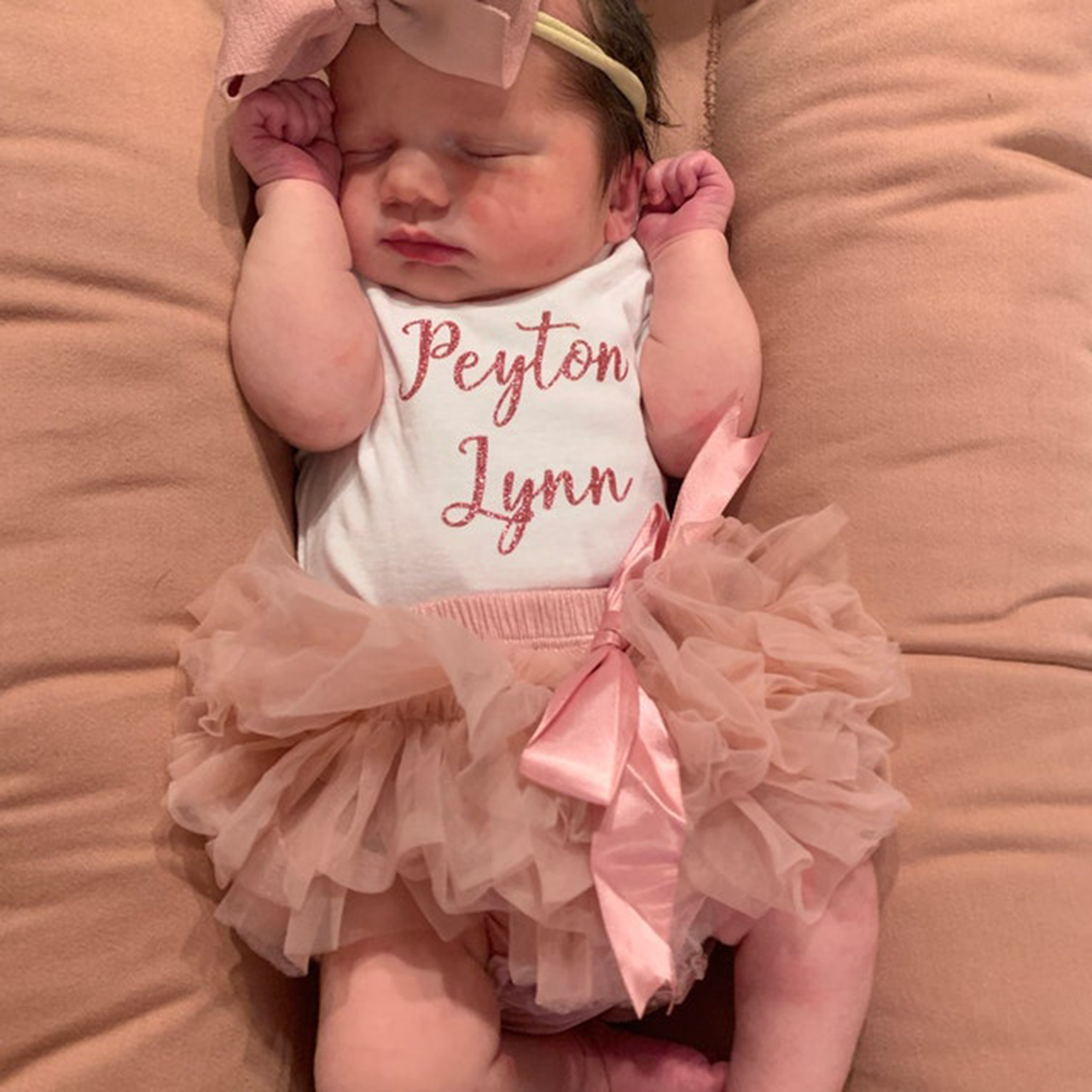Personalized Baby Girl Coming Home Outfit Tutu| BBCloth60