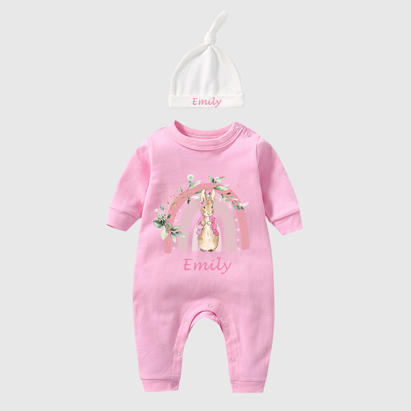 Personalized Baby Rabbit Birth Outfit| BBCloth1215