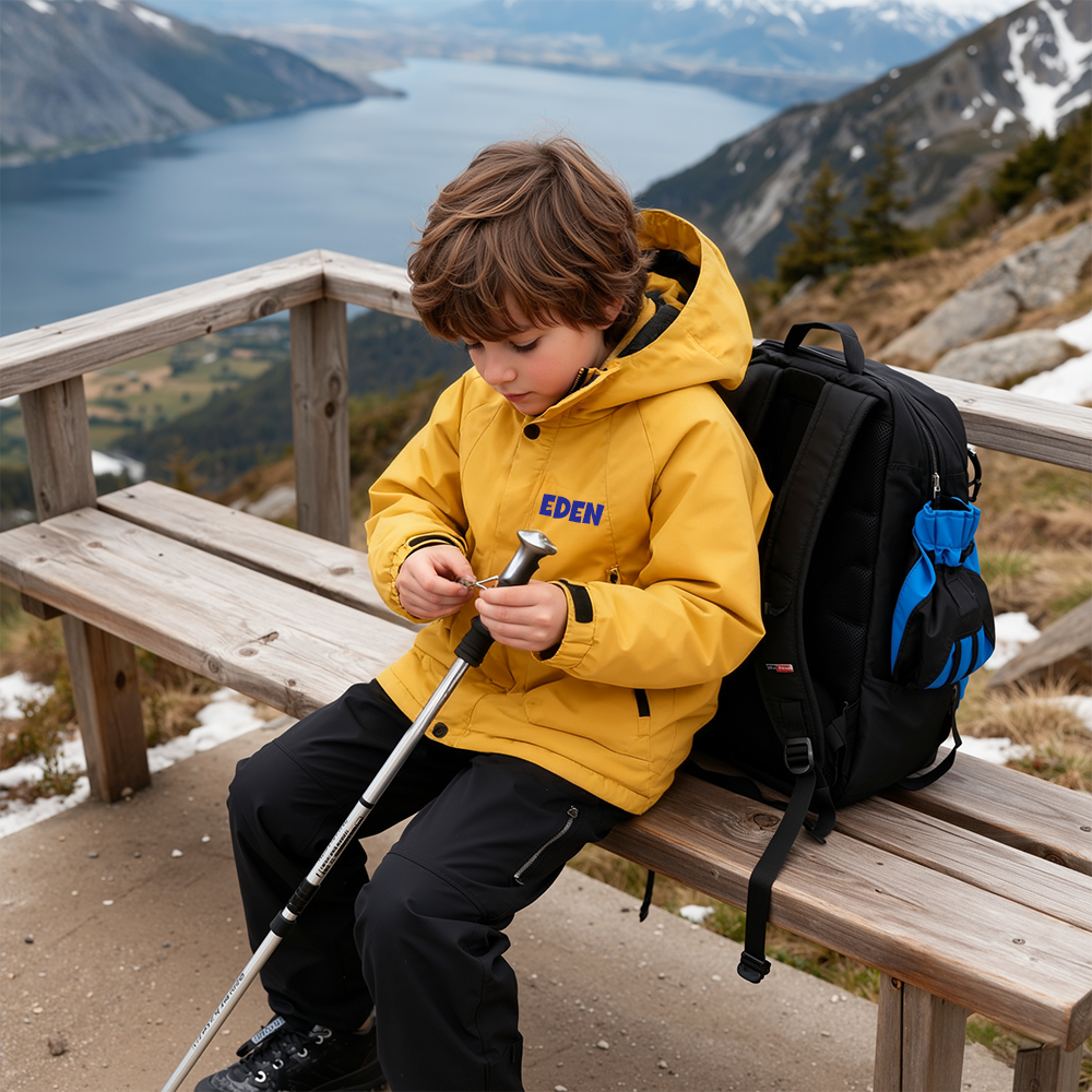 Personalized Kids Winter Warm Windproof Water-Resistant Jacket| Cloth254
