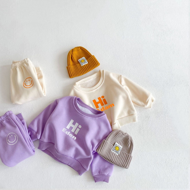 Personalized Kids Smile Face Set| Cloth53