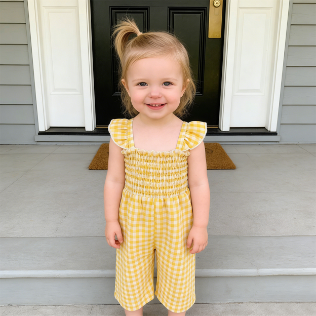 Personalized Girl Summer Jumpsuit| Pants40