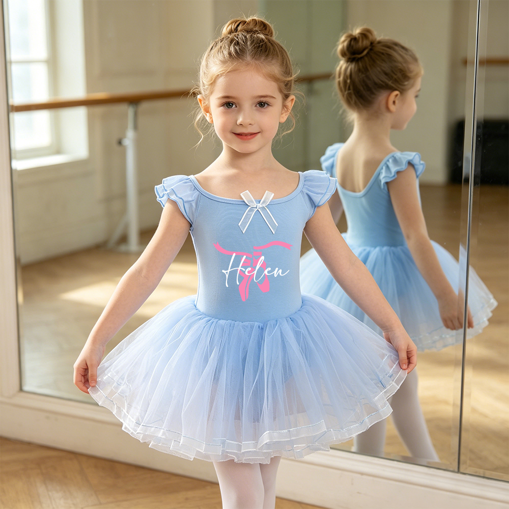 Personalized Girl Ballet Dance Tutu Dress| Dress87