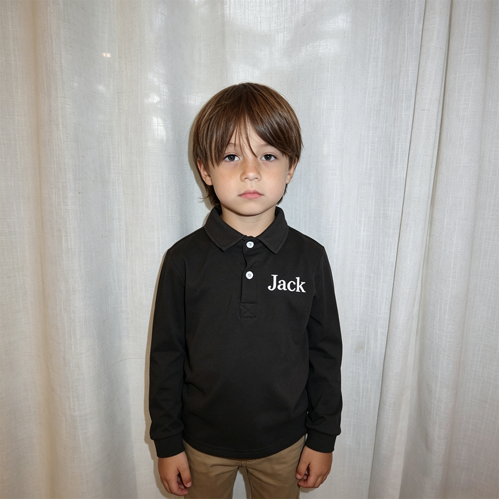 Personalized Kids Embroidered Polo Shirt| Cloth280