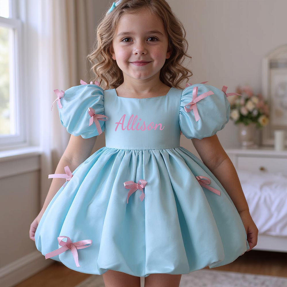 Personalized Baby Girl Birthday Cake Dress| Dress111