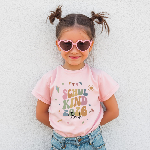 Personalized Girls Back To School T-Shirt| Cloth1489