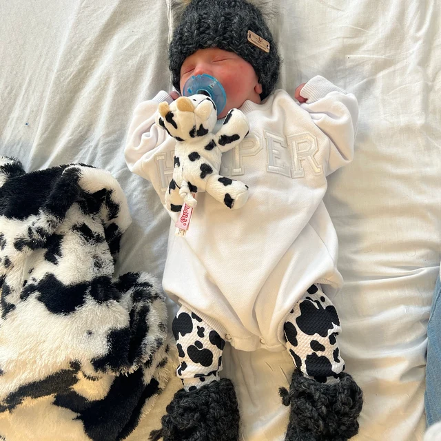 Personalized Baby Patch Bubble Romper Romper| Cloth24