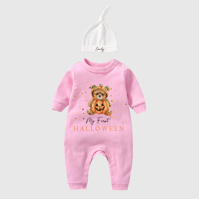 Personalized Baby First Halloween Outfit| BBCloth1206