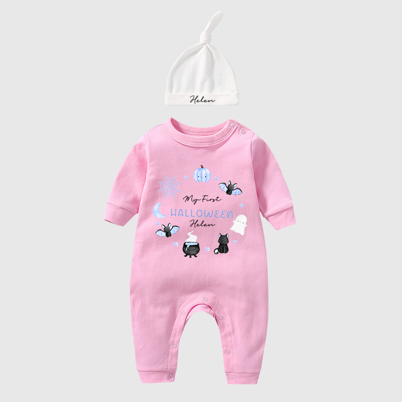 Personalized Baby First Halloween Outfit| BBCloth1207