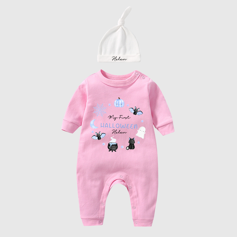 Personalized Baby First Halloween Outfit| BBCloth1207