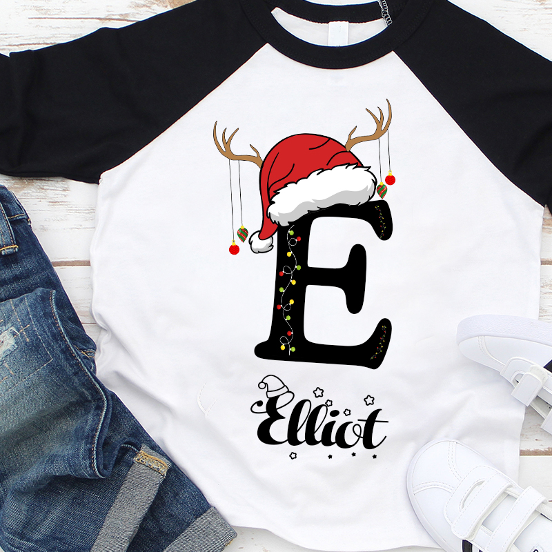 Personalized Kids Christmas Shirt| Cloth12419