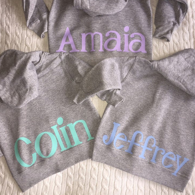 Personalized Kids Name Cozy Hoodie| Cloth212