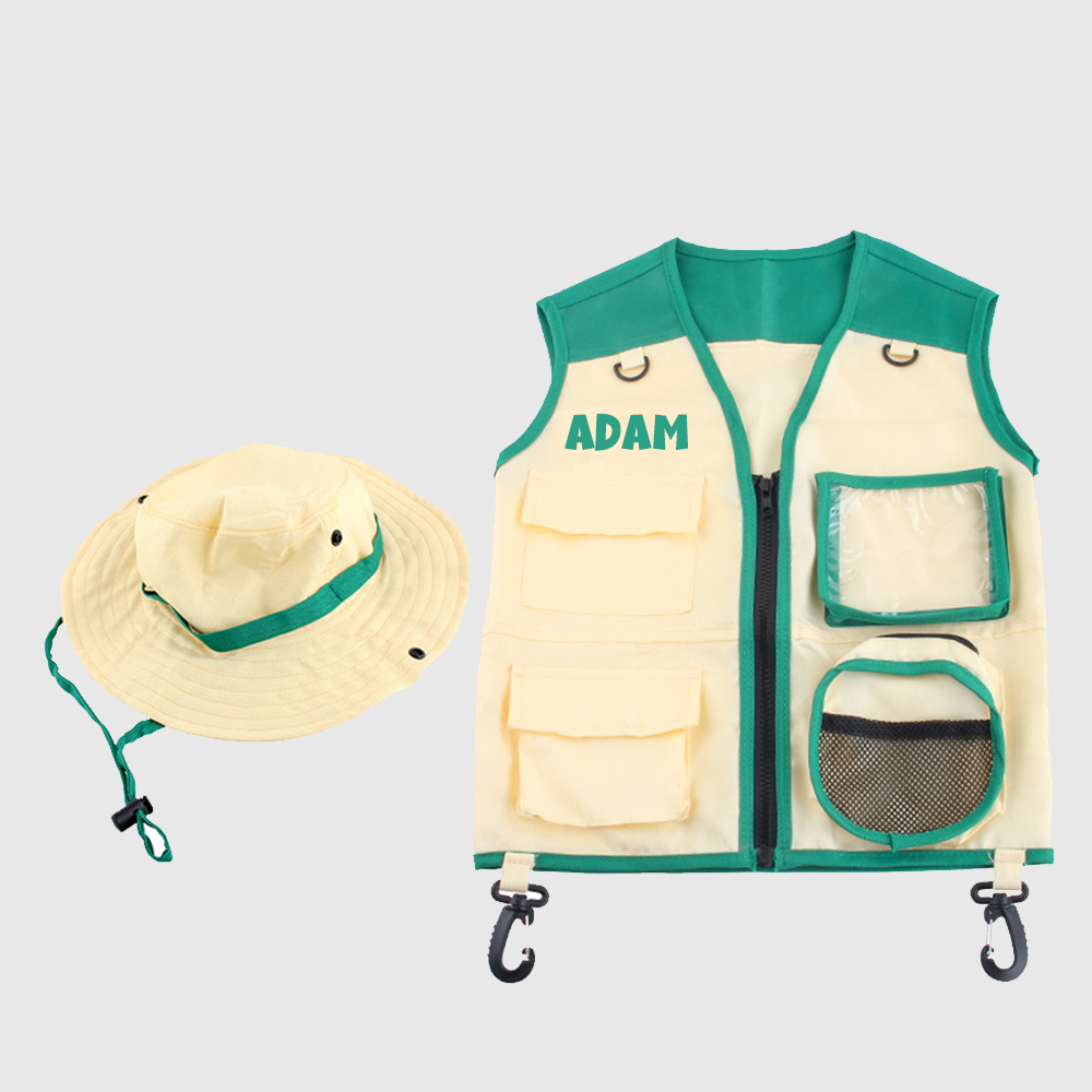 Personalized Kids Safari Explorer Set| Cloth263