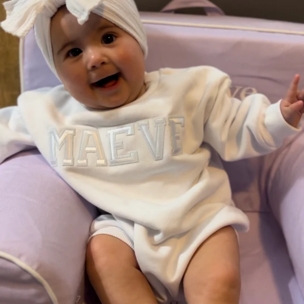 Personalized Baby Patch Bubble Romper Romper| Cloth24