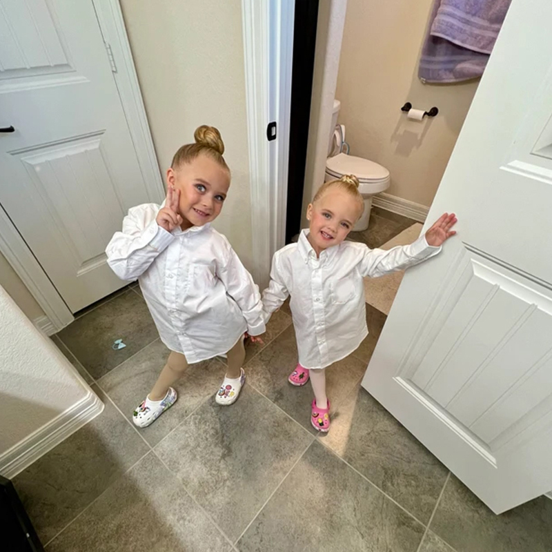 Personalized Girls Embroidered Rainbow Dance Cover Up Shirt| Cloth152