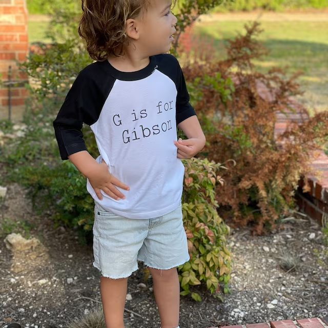 Personalized Kids Name Long Sleeves Shirt| Cloth147