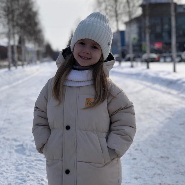 Personalized Kid Leather Patch Winter Thickened Warm Jacket| Cloth211