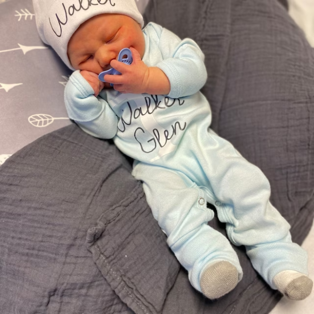 Personalized Baby Custom Baby Newborn Going Home Sets| BBCloth01