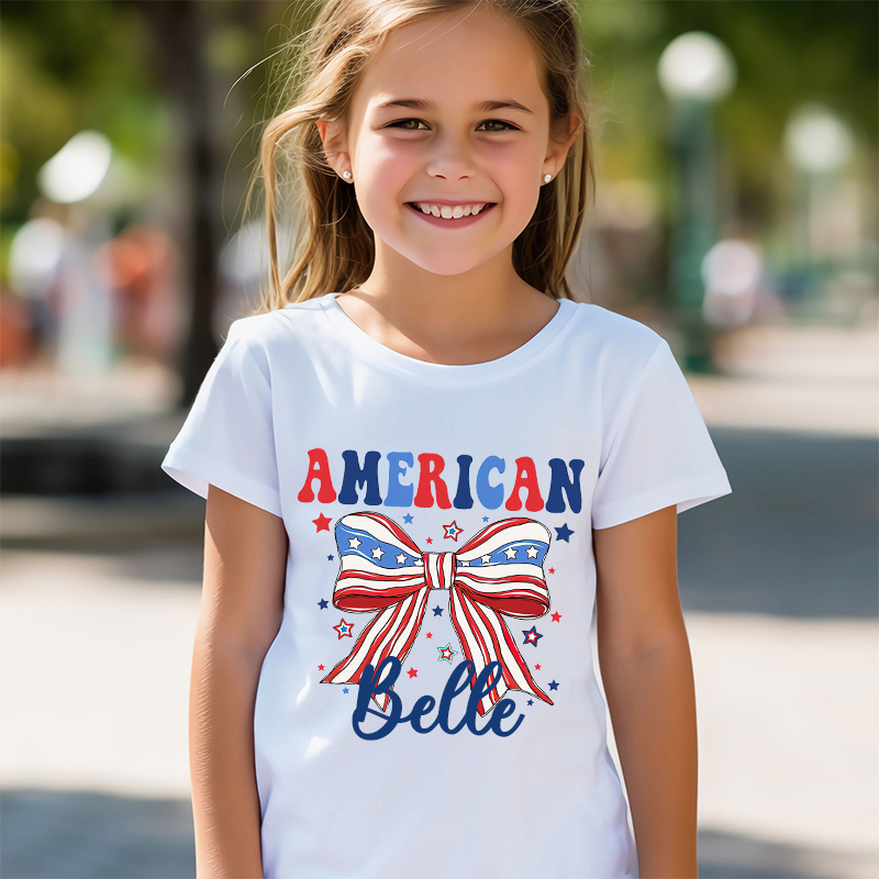 Personalized Kid 4th Of July Independence T-Shirt| Cloth1455
