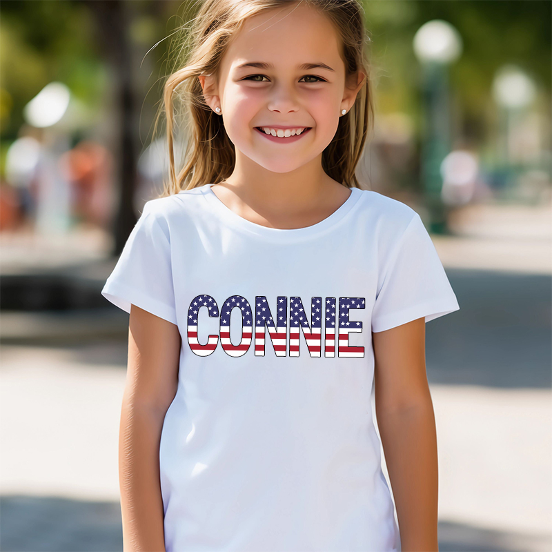 Personalized Kid 4th Of July Independence T-Shirt| Cloth1467
