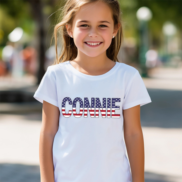 Personalized Kid 4th Of July Independence T-Shirt| Cloth1467