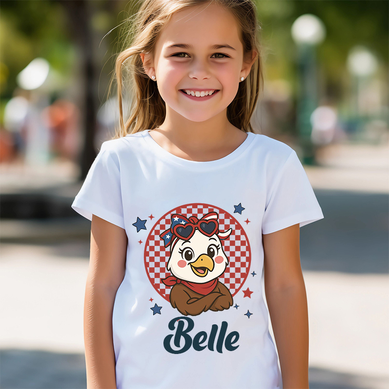 Personalized Kid 4th Of July Independence T-Shirt| Cloth1457
