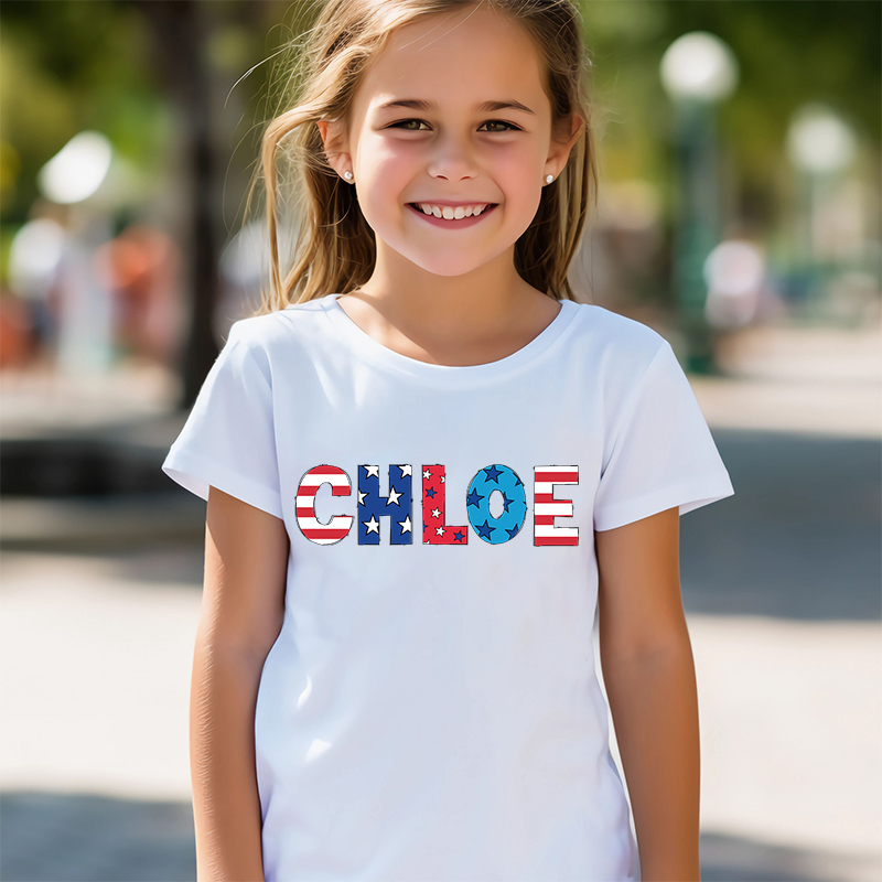Personalized Kid 4th Of July Independence T-Shirt| Cloth1462