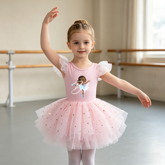 Personalized Girl Ballet Dance Tutu Dress| Dress93