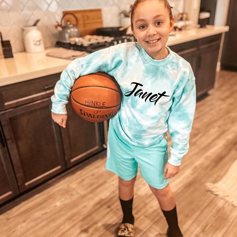 Personalized Kids Cozy Soft Happy Face Sweatshirt| Cloth97