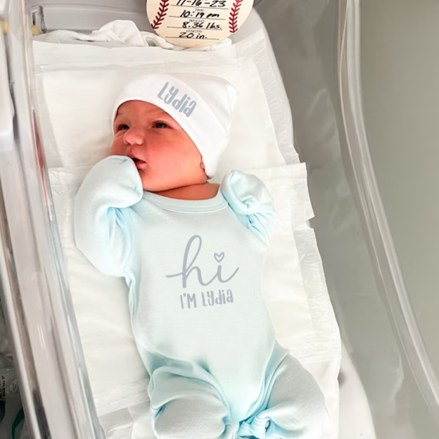 Personalized Baby Newborn Cozy Going Home Sets| BBCloth04