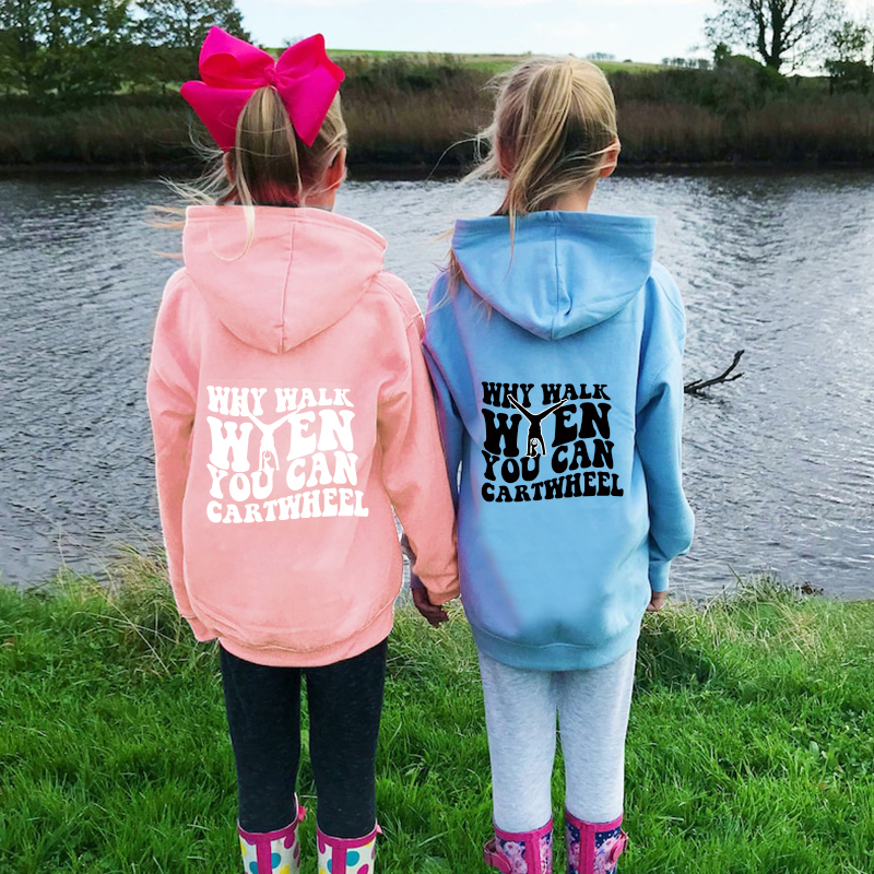Personalized Kids Gymnastics Cozy Hoodie| Cloth11605