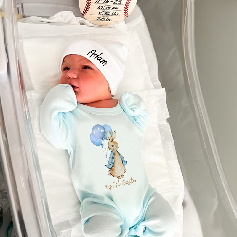 Personalized Baby Rabbit Birth Outfit| BBCloth1216