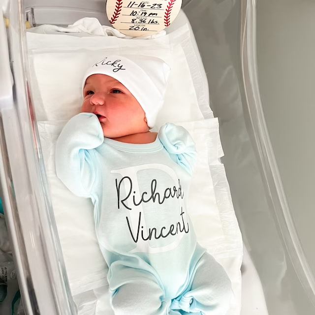 Personalized Baby Custom Baby Newborn Going Home Sets| BBCloth01