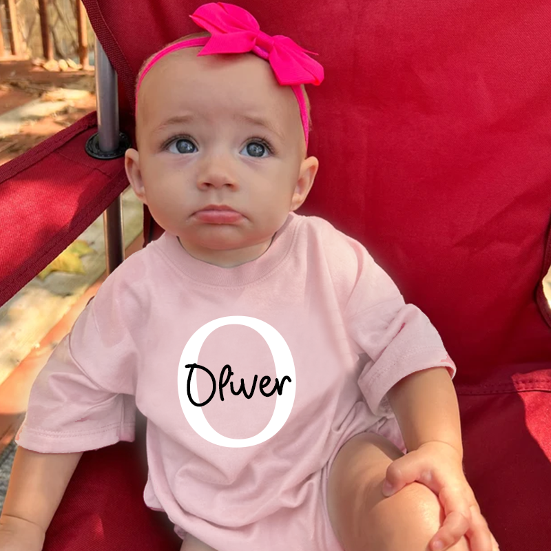 Personalized Baby Name Color Bubble Romper| BBCloth44