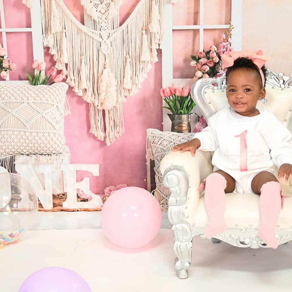 ]Personalized Baby 1st Birthday Sweatshirt Romper| BBcloth82