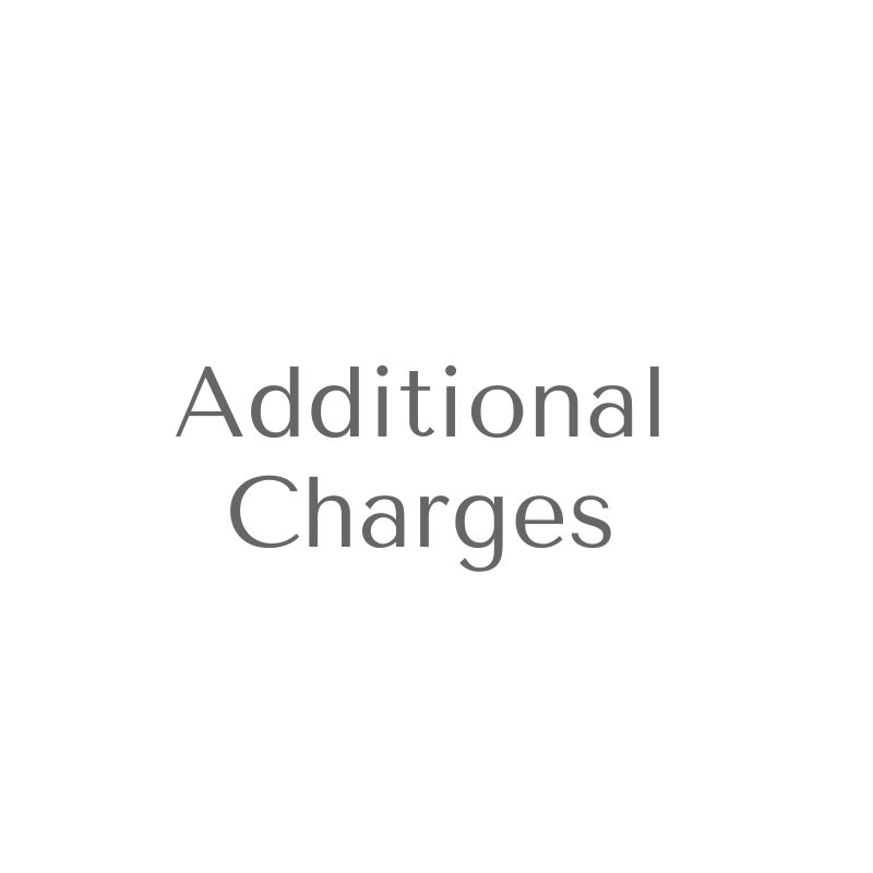 What Is Additional Charges