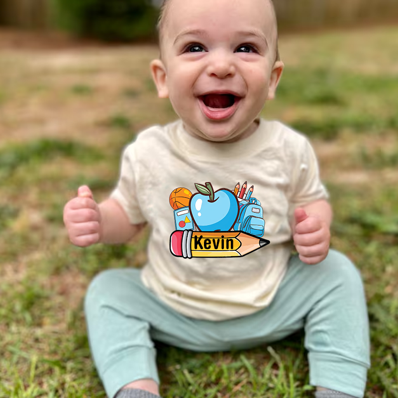 Personalized Kids Back To Schoo T-Shirt| Cloth176
