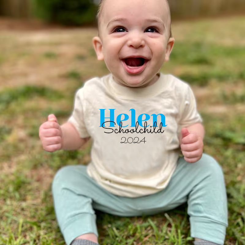 Personalized Kids School child T-Shirt| Cloth1406